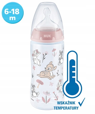 NUK BUTELKA FC+ DISNEY BAMBI 300ML. SMOCZEK 6-18M Wyrób medyczny nie
