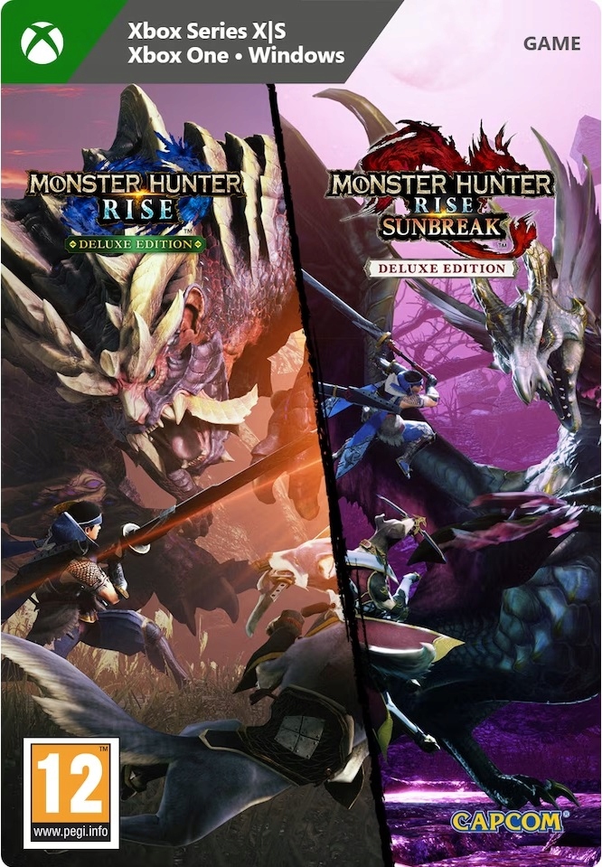 Monster Hunter Rise Sunbreak Deluxe Xbox Series X/s & Pc Klucz Cyfrowy Pl