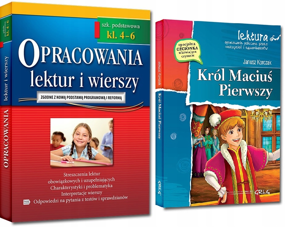 

Król Maciuś Pierwszy Opracowania Lektur 4-6