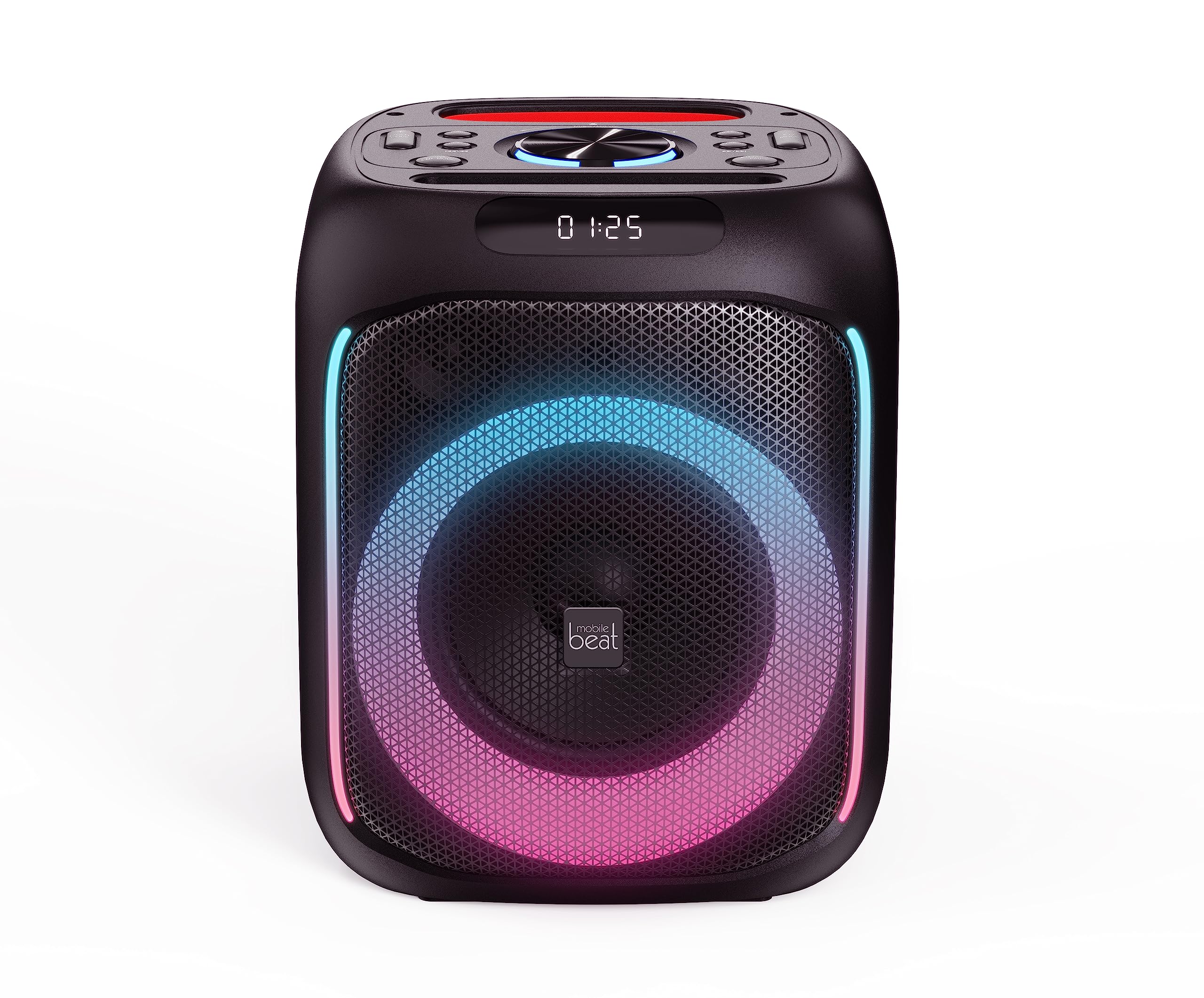 Głośnik Bluetooth Akumulatorowy 300 W uchwyt 8 efektów świetlnych Bass
