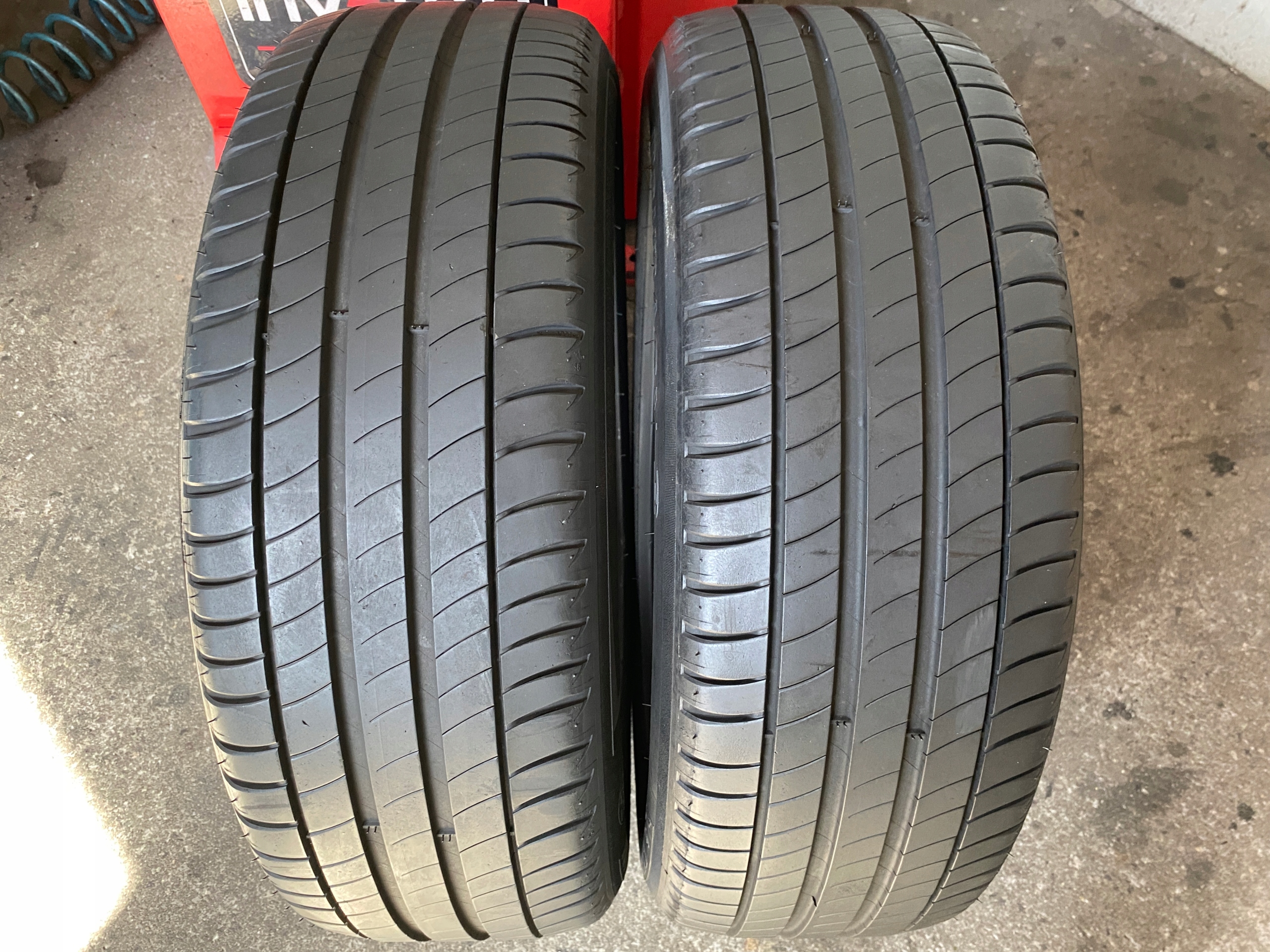 2 tyres summer 205/55R17 Michelin Primacy 3 6mm