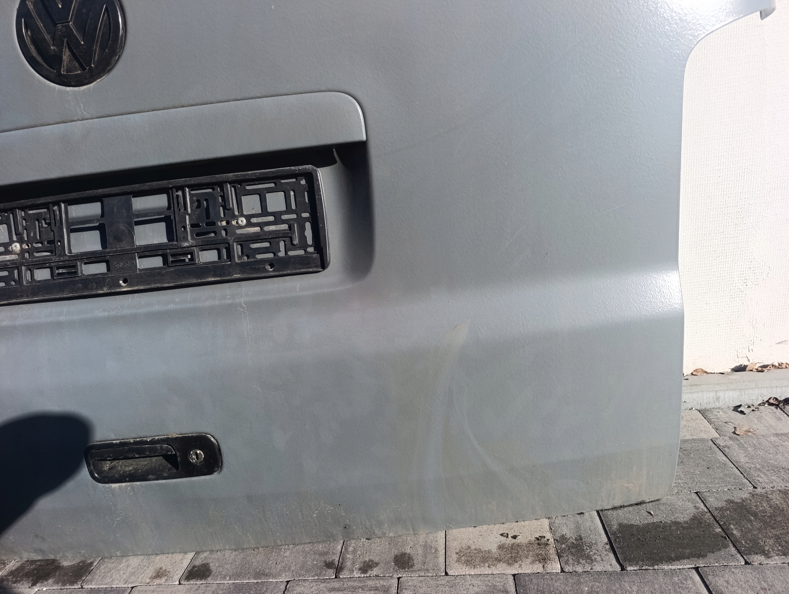 trunk door cover boot rear part VW T5 T5 LIFT grey complete