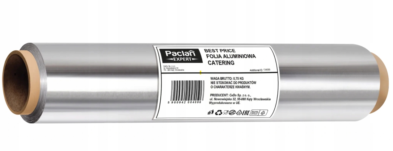 Folia aluminiowa spożywcza catering gastro gruba Rodzaj folia aluminiowa