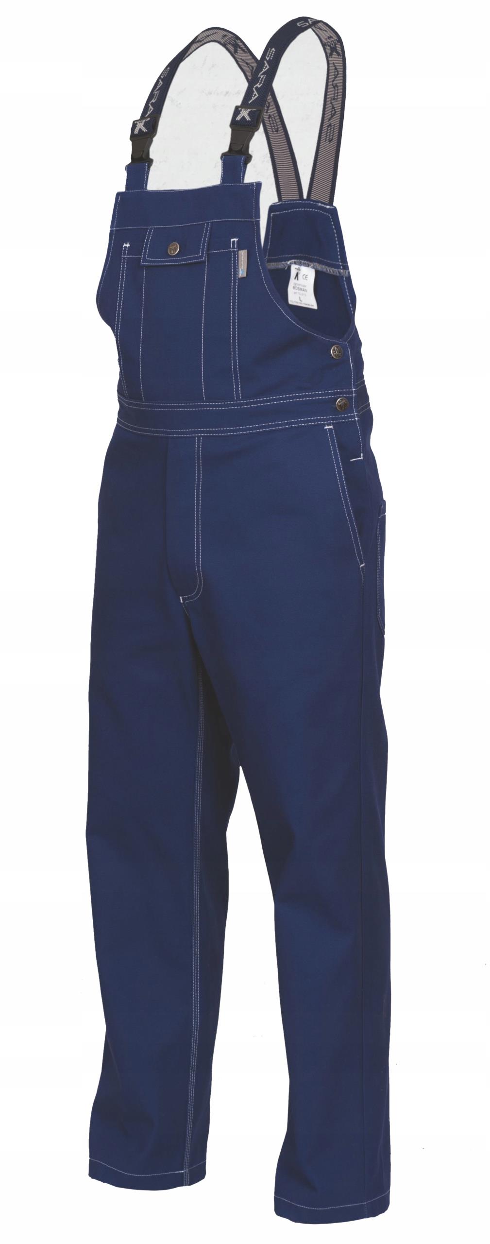 Ogrodniczki spawalnicze Bosman 100% bawełna Xlb