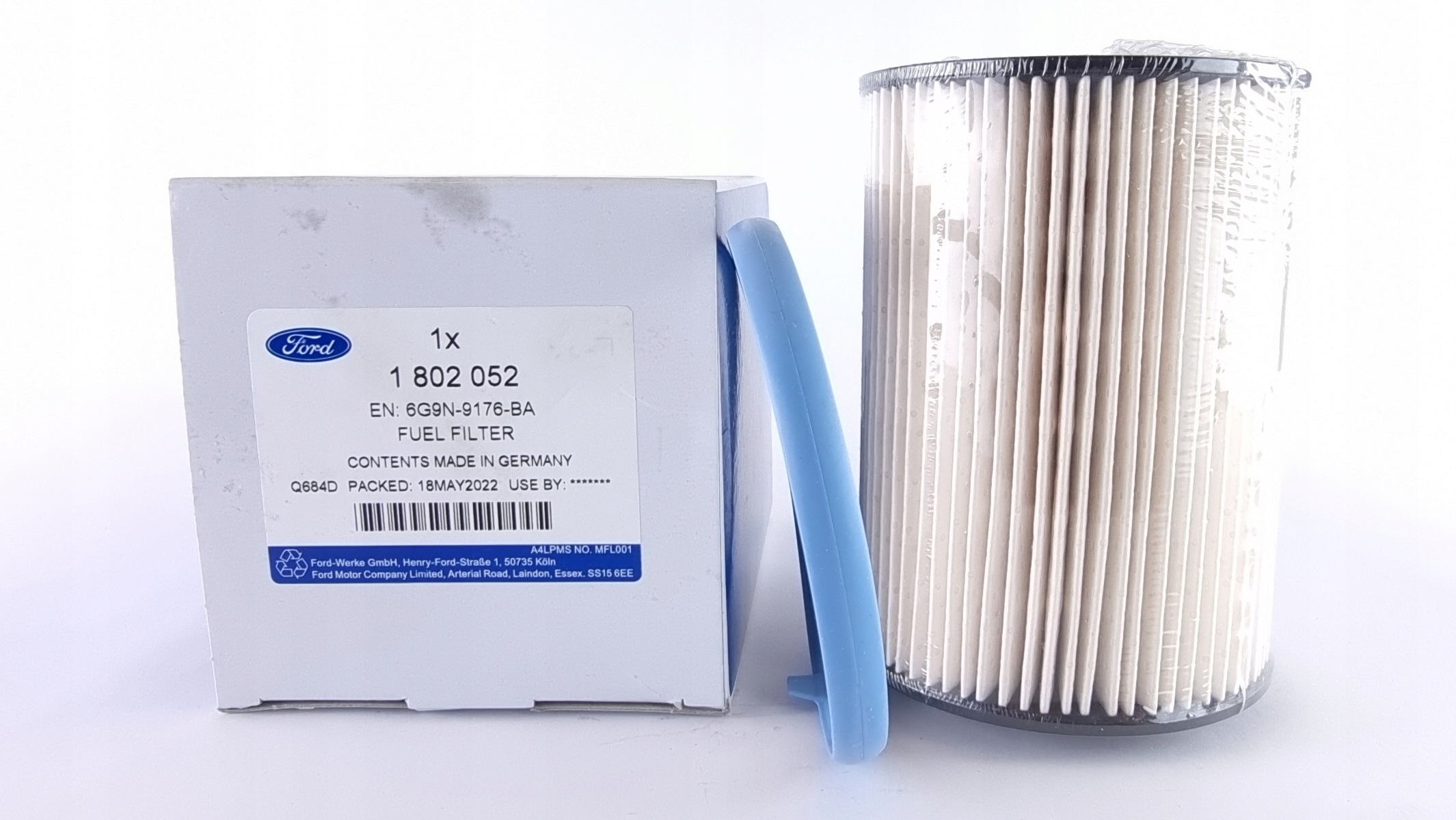 6G9N9176BA - FORD MONDEO MK4 2.0 TDCI ПАЛИВНИЙ ФІЛЬТР ОРИГІНАЛ ASO