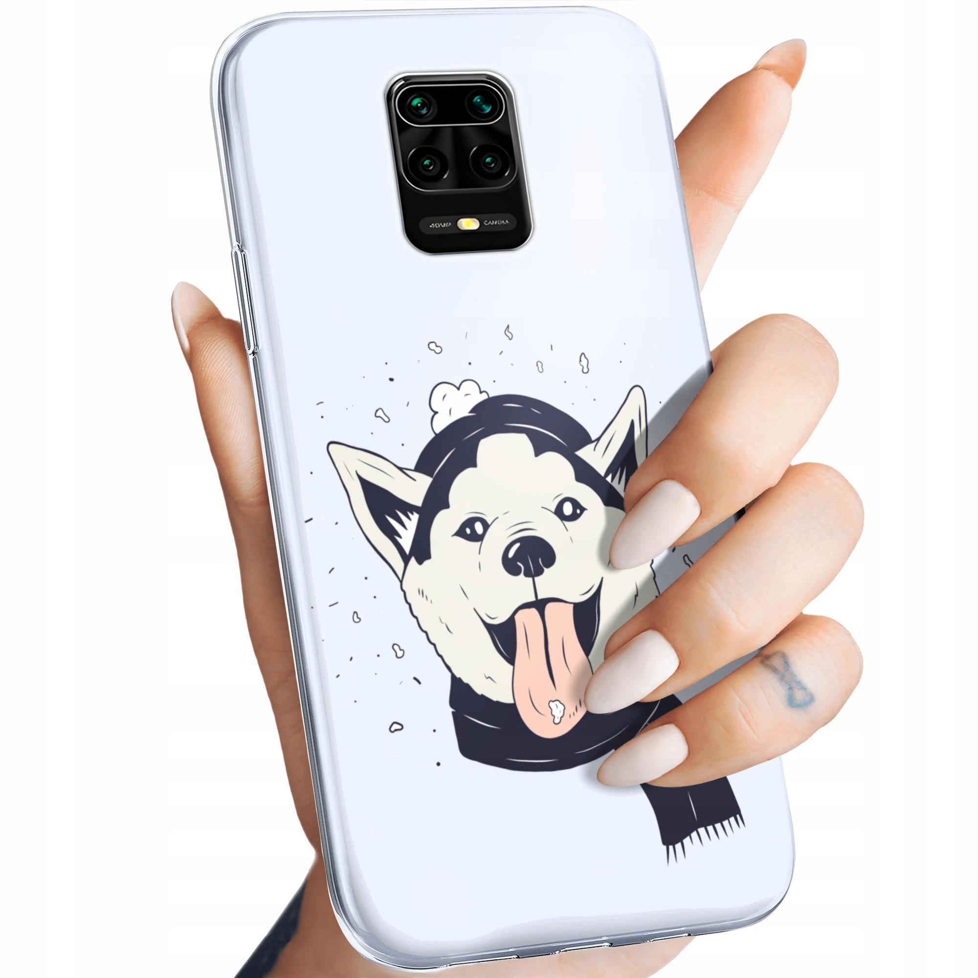 

Etui do Xiaomi Redmi Note 9 Pro Husky psy