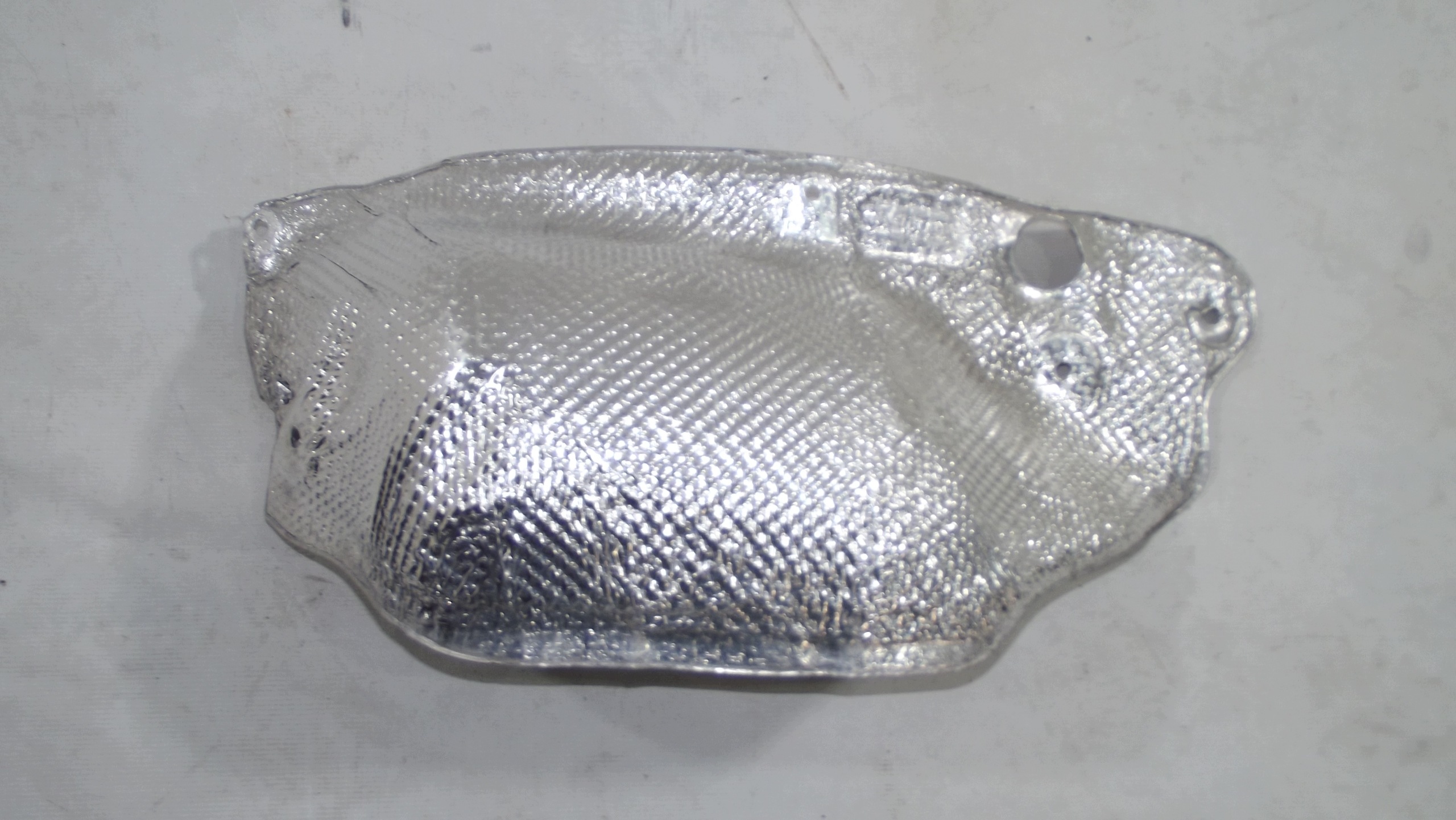 Audi A6 C7 Blende Abdeckung termiczna wärmblech 4G0807081