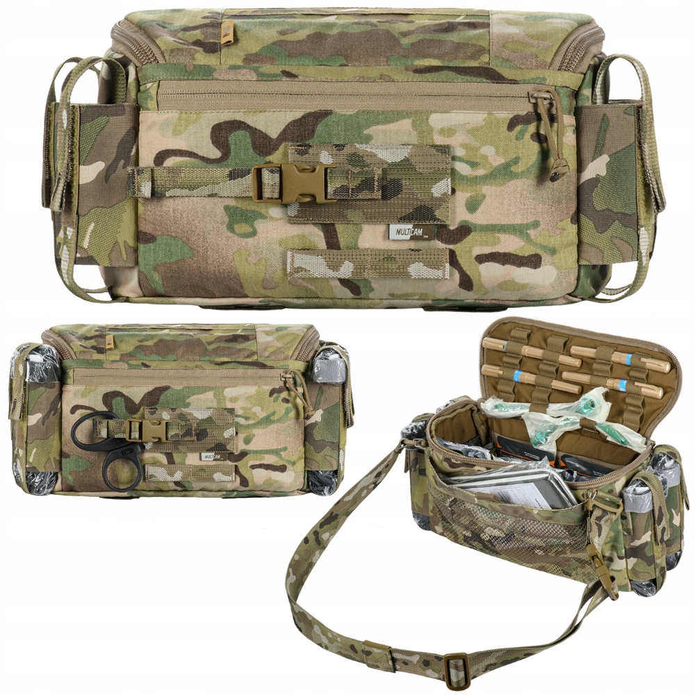 Lékařská taška na rameno Zásobník Lékárnička Sáček Cls Elite Multicam M-tac