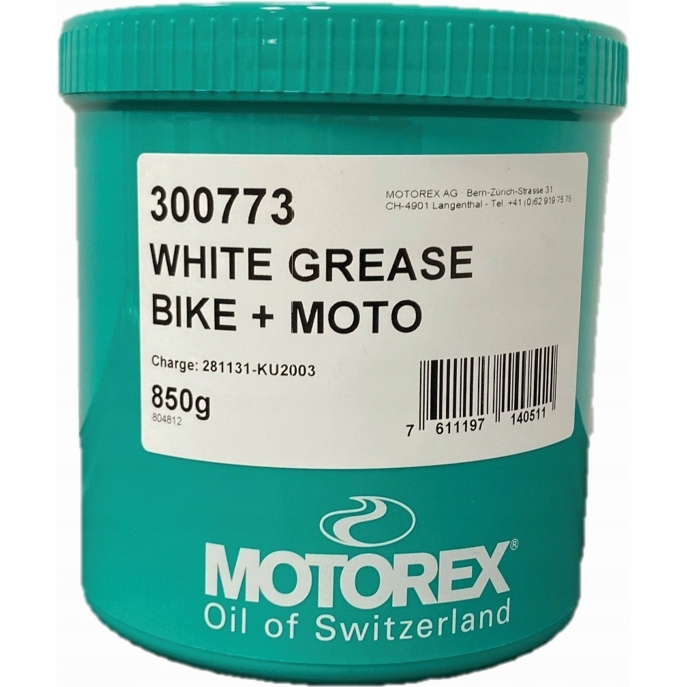 Smar do Łożysk Motorex White Grease Bike/Moto 850g