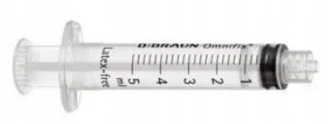 

Pic Strzykawka Luer 5 ml 1 sztuka