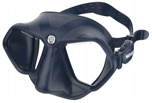 Maska nurkowa Seac Raptor Low Volume freediving niebieska