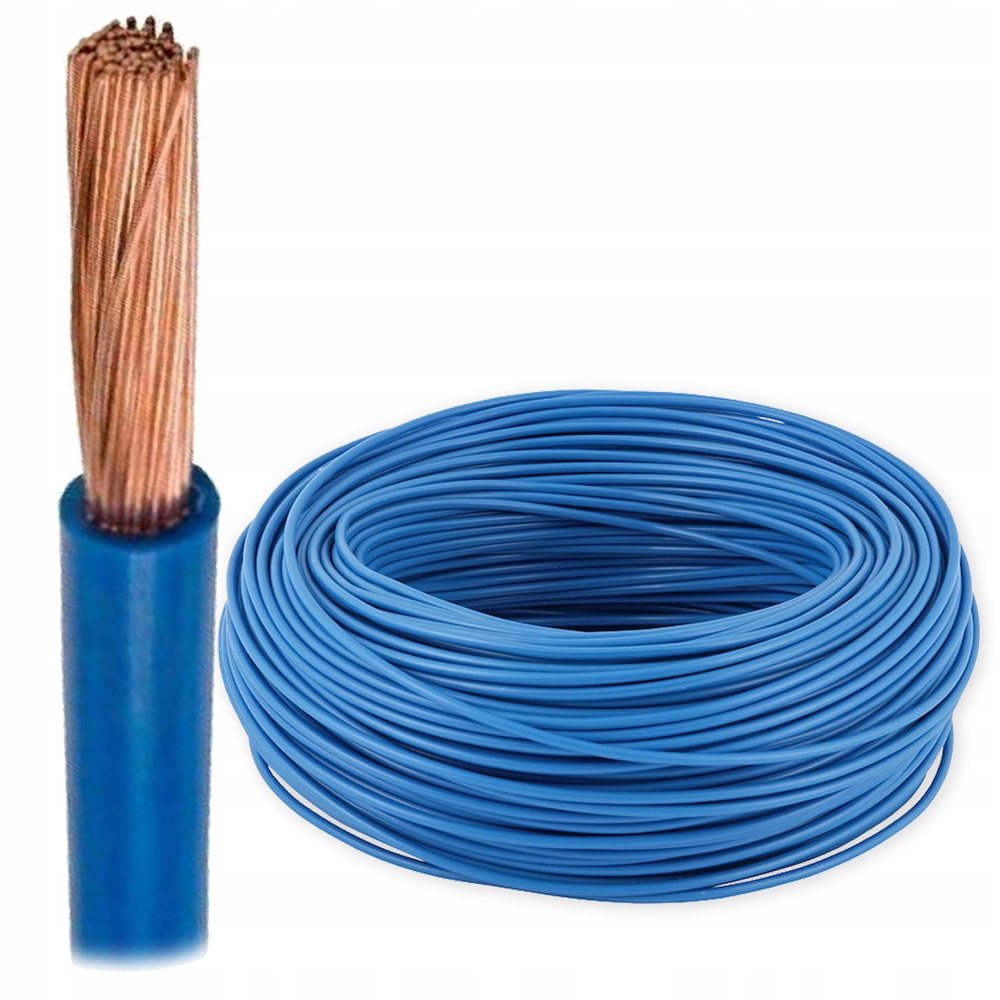 

Przewód Linka H05VK LgY 1x0,5 500V niebieski 100mb