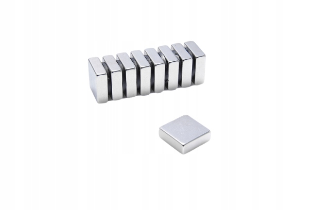 

Magnes Neodymowy Płytkowy Mpł 15x15x2 N38