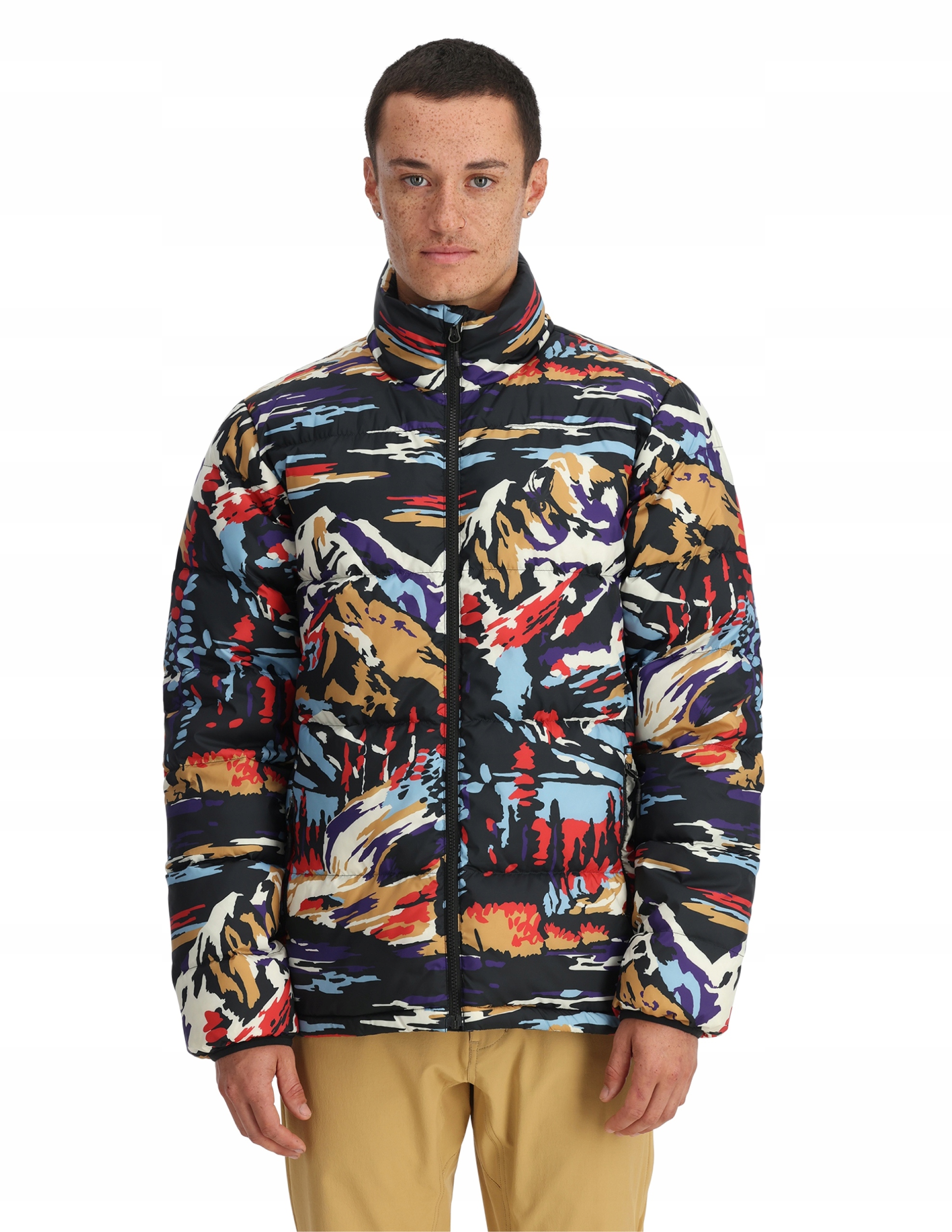 Kurtka puchowa męska Spyder Windom S Wielokolorowy