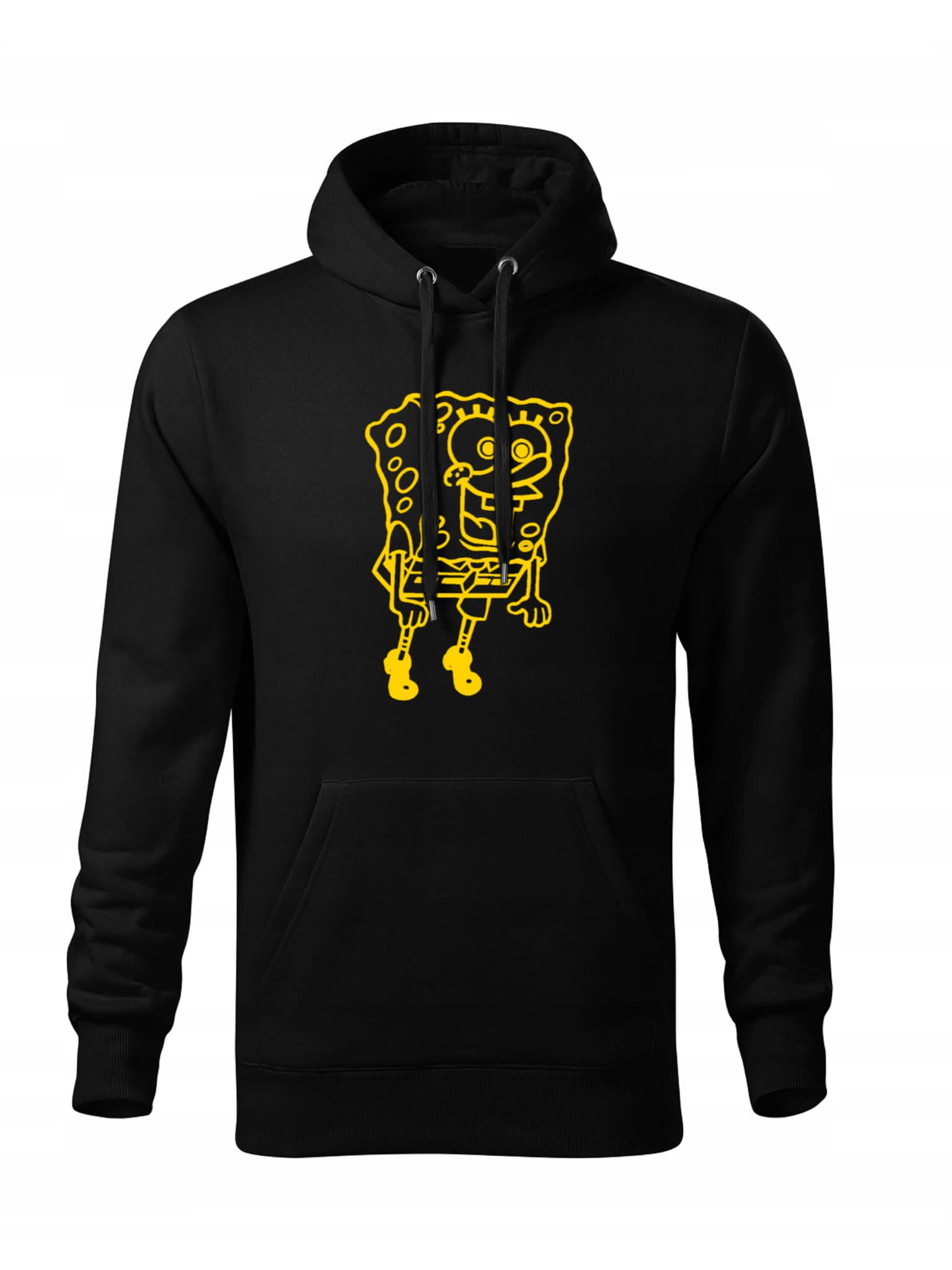 

Bluza Z Kapturem Spongebob Męska Czarna M
