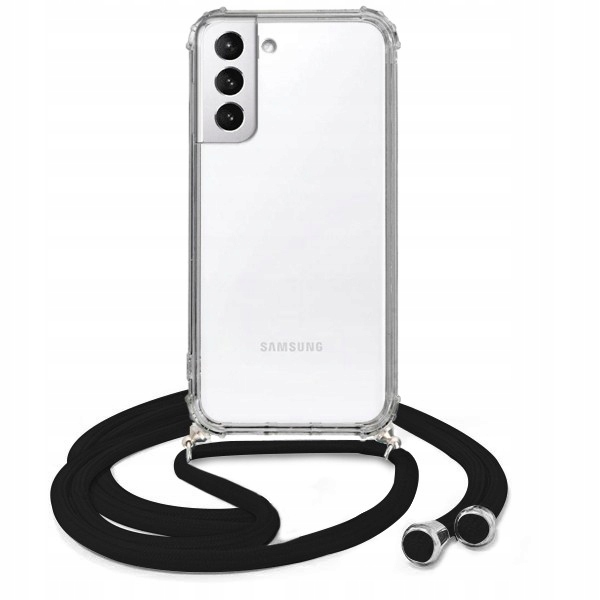 

Etui Crossbody Samsung S21 Plus 5G Czarny Sznurek