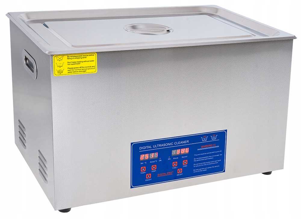 MYJKA ULTRADŹWIĘKOWA 500W WANNA 22L +KOSZ +PŁYN 5L Marka Inna