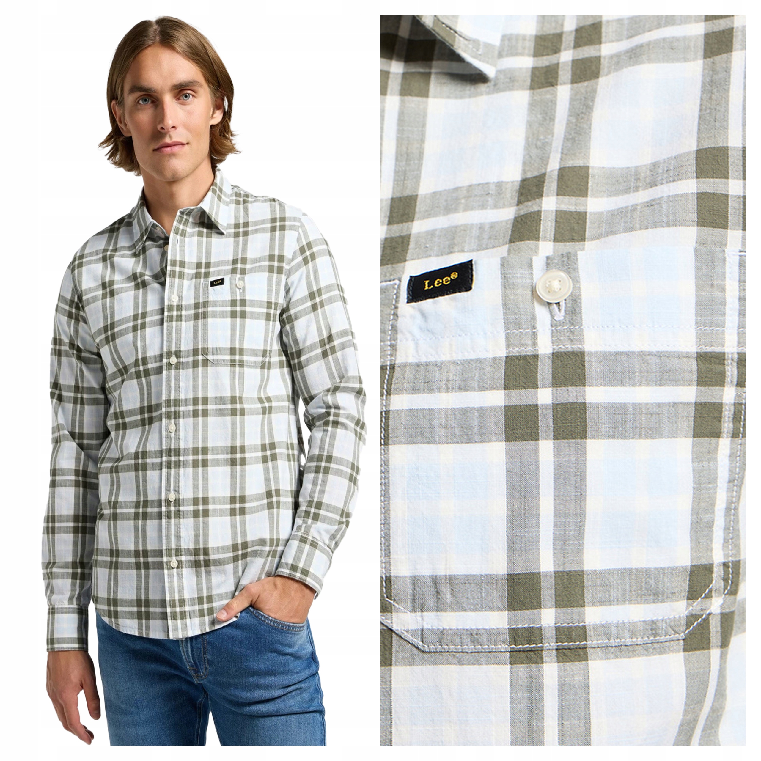 Lee Leesure Shirt M Pánská košile