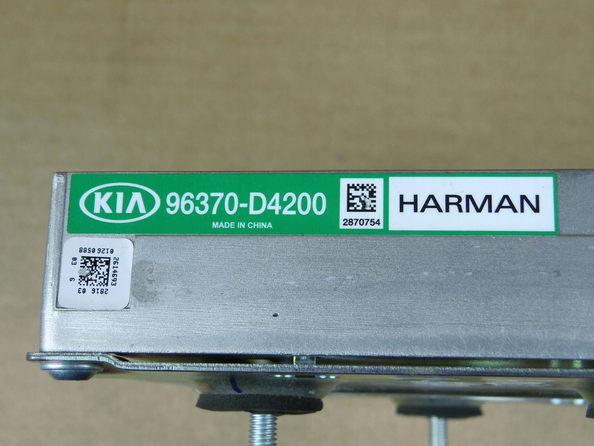 Kia Optima IV amplifier HARMAN 96370-D4200