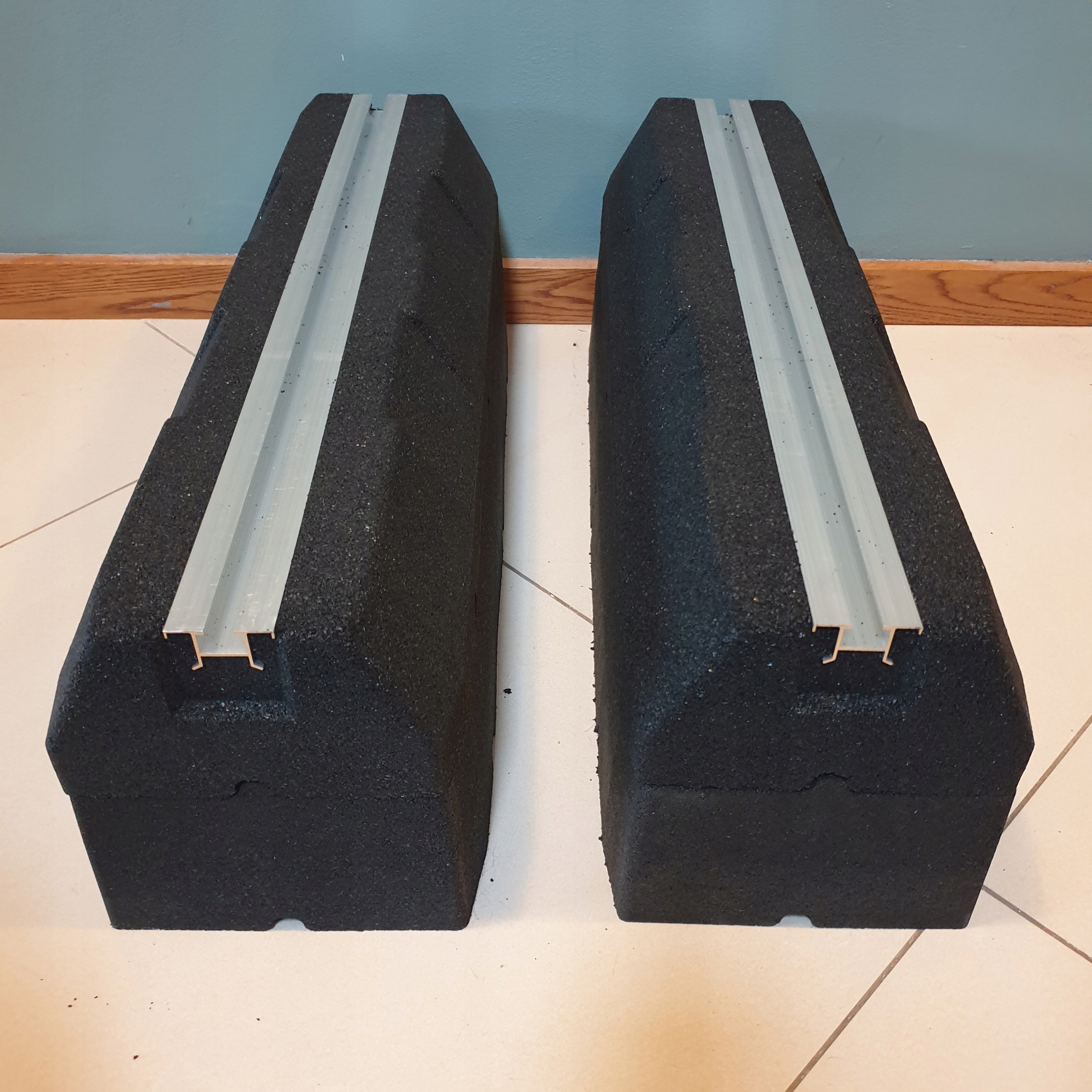 Podstawa gumowa pod pompę ciepła 60cm komplet wzmocniona SZEROKA 18cm Marka Castel Engineering