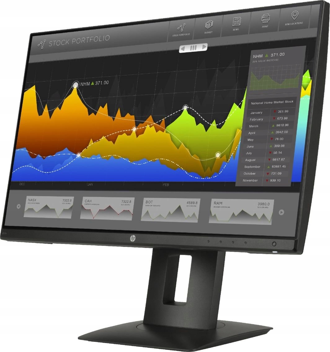 Monitor LED HP Z23n 23 " IPS FULL HD WIESZAK