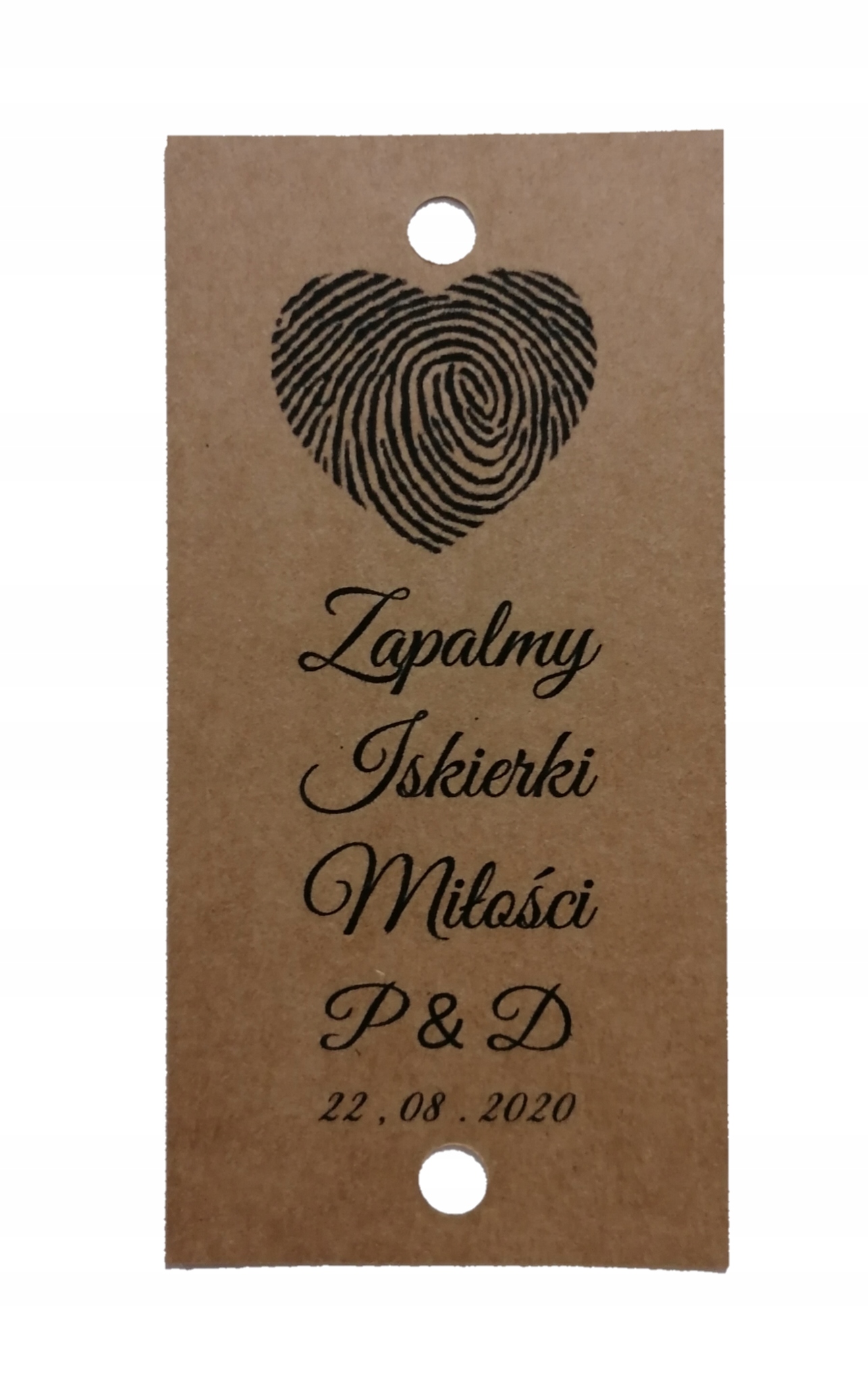 

Iskierki miłości karteczki 2 sztuki