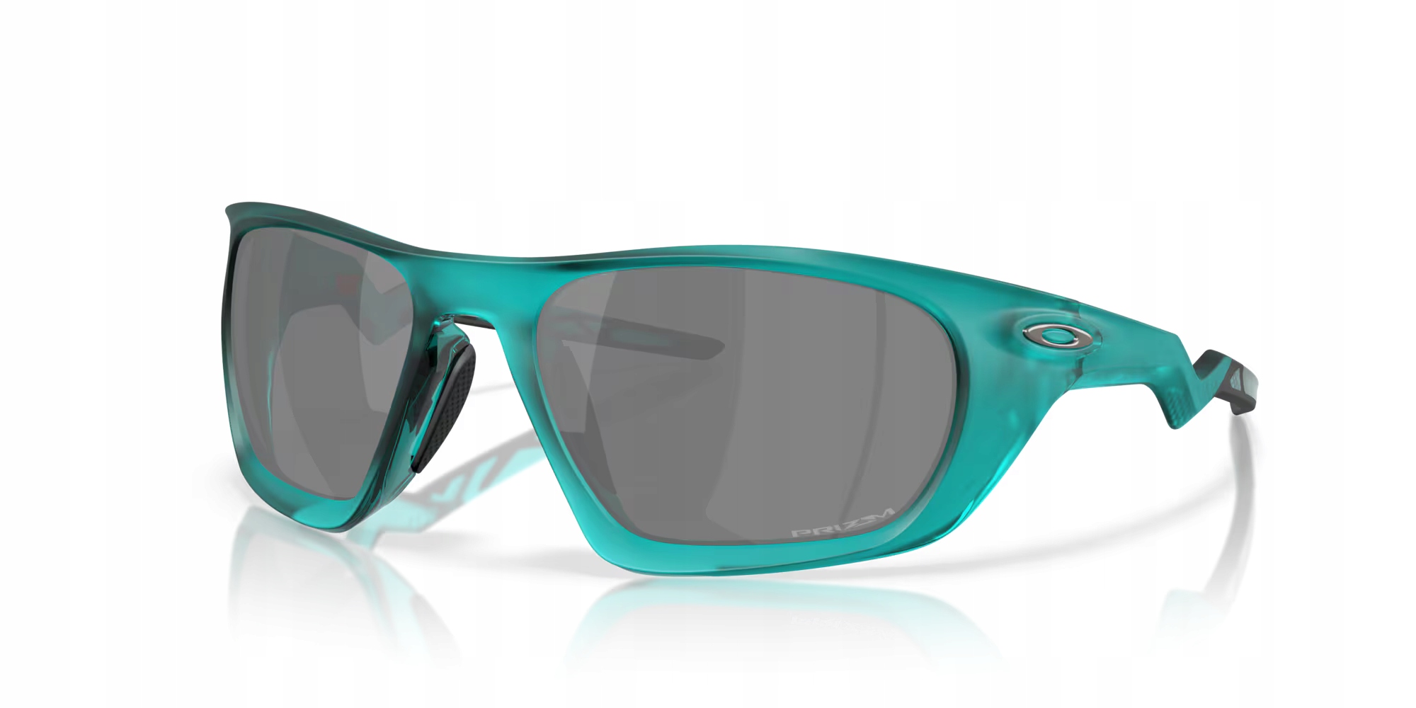 Okulary Oakley Lateralis Matte Transparent Arctic Surf, Prizm Black