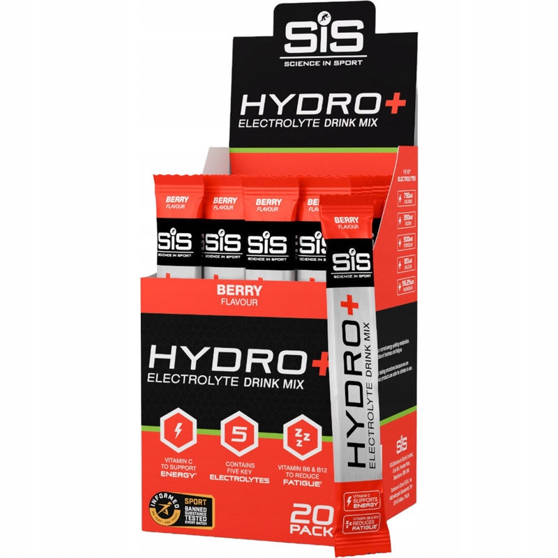Sis Hydro Electrolyte Drink Mix 20x4,1g Zavlažování Elektrolyty
