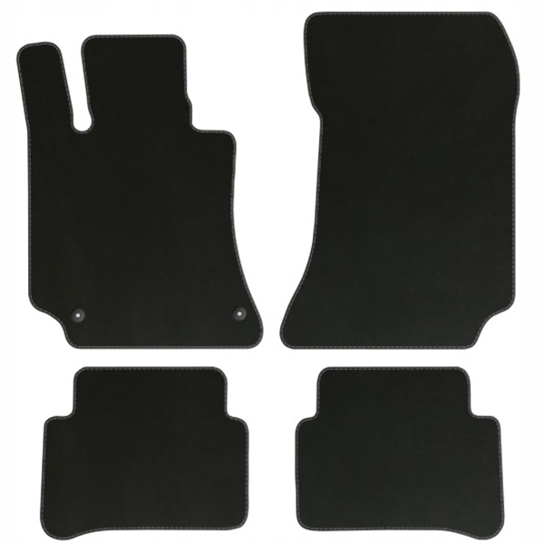 Mercedes E W212 2009 - 2016 dywanik welurow LUX