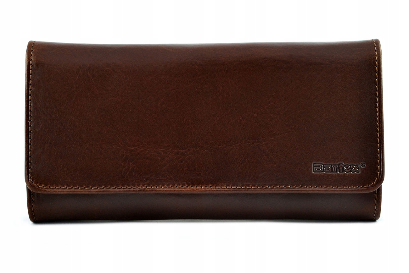 

Bartex 10272D skórzany portfel damski brąz