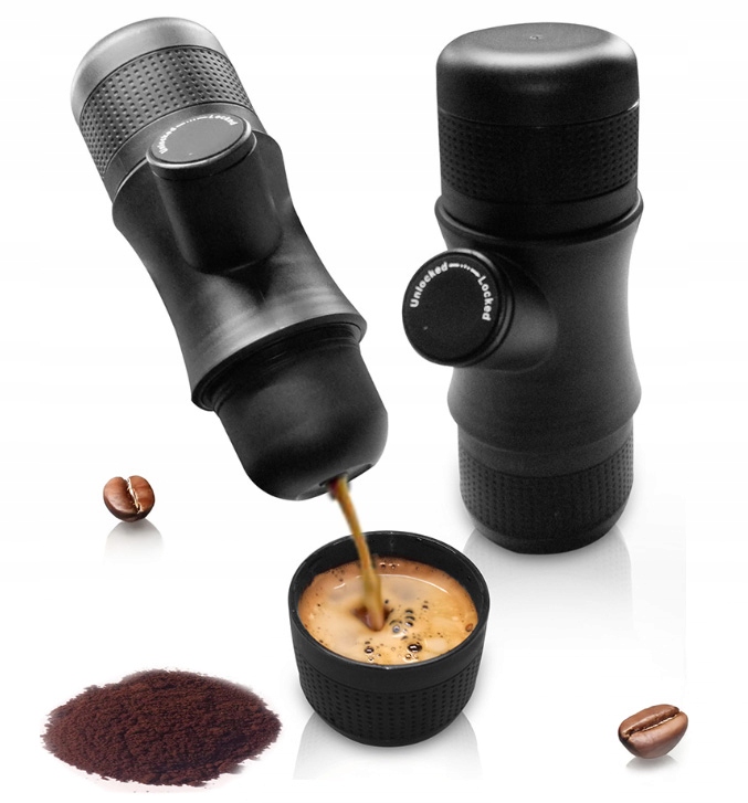 Ekspres Turystyczny do Kawy Ręczny, Kompaktowy, Bez Prądu.