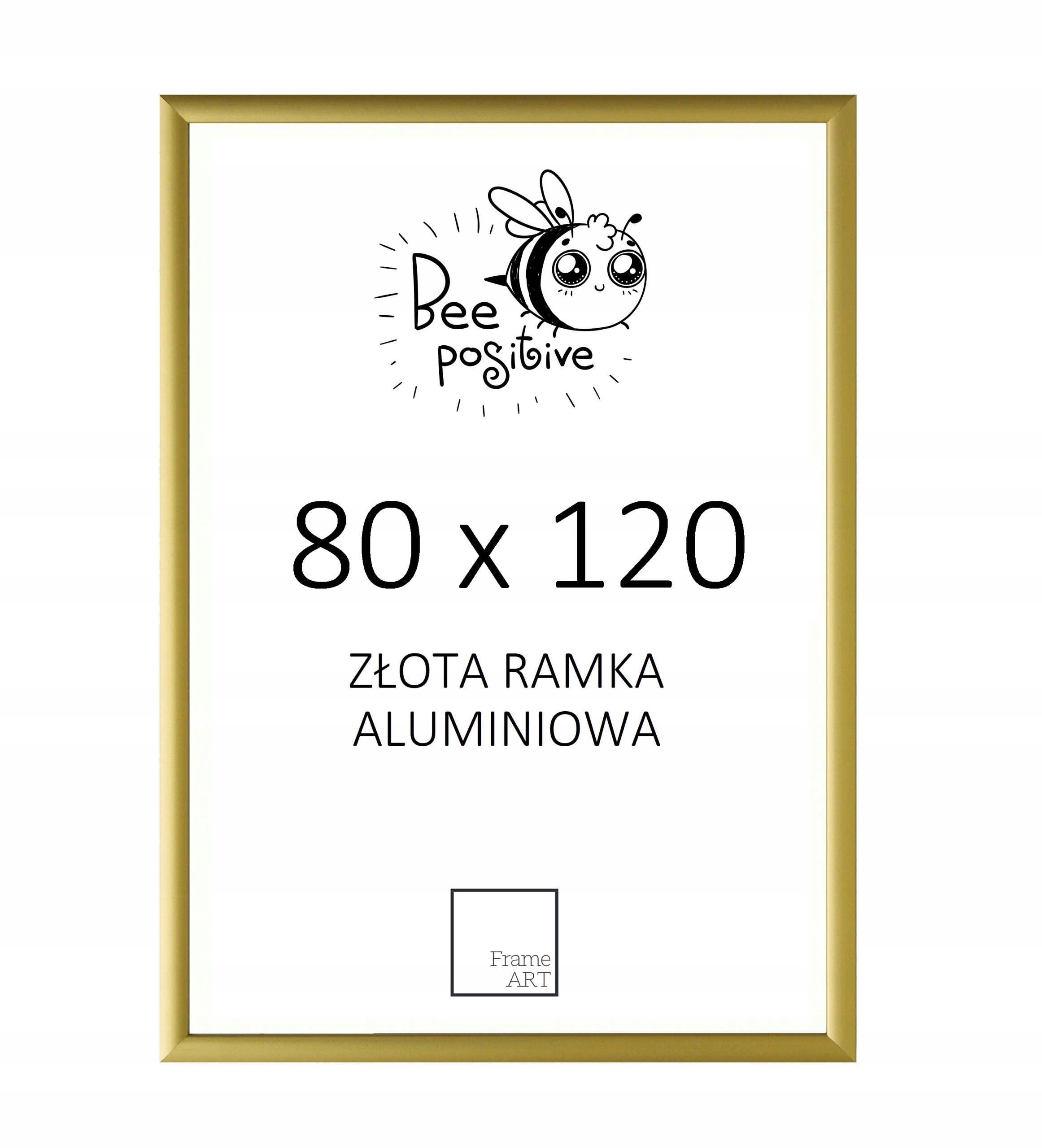 

Złota Rama Aluminiowa 80x120 Plakat 120x80 Puzzle
