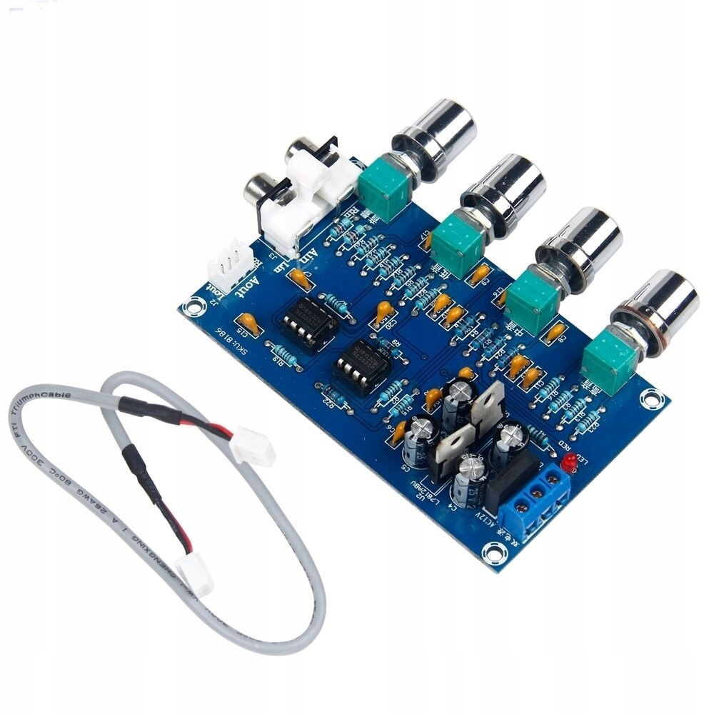 МОДУЛЬ СТЕРЕО ПРЕДУСИЛИТЕЛЯ NE5532-PREAMP