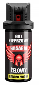 Gaz pieprzowy Husaria żelowy 40ml 50ml