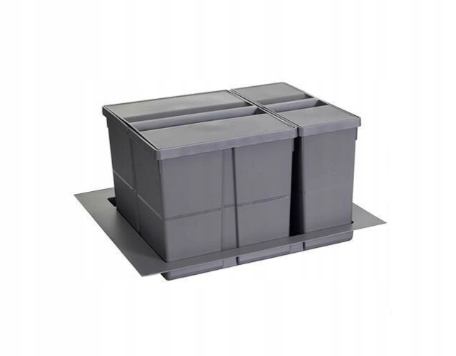 Triedič Odpadkového Koša Peka Pullboy Vario 9XL 600 26L+11L