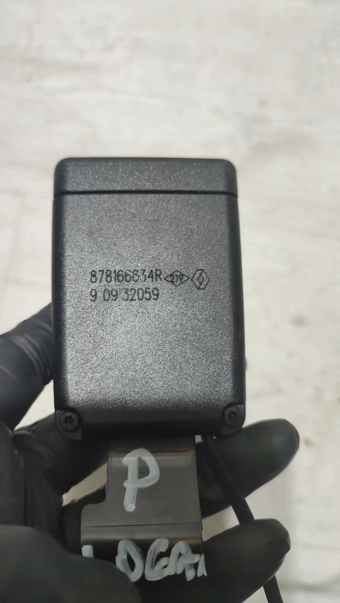 Dacia Logan II 2019r front side right klamra supports