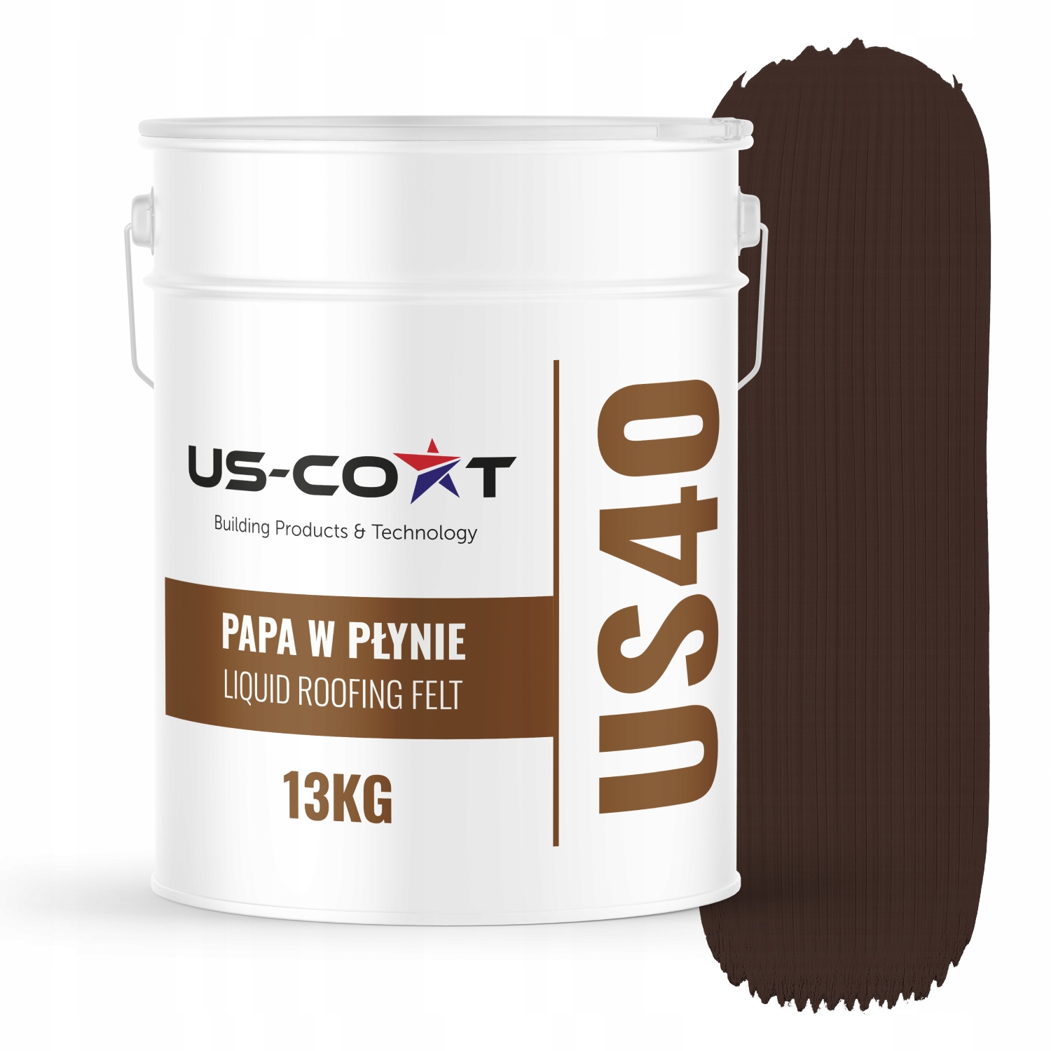 Papa Tekutá 13 Kg Mrazuvzdorná Tesniaca Hmota Vodoodolná, Čokoládovo Hnedá