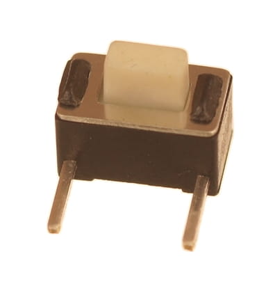 Mikroprzycisk THT P210 3x6x5mm biały