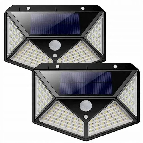 

2x Lampa solarna Led czujnikiem ruchu i zmierzchu