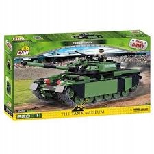 COBI 2494 Elementów Chief tain, brytyjski Czołg