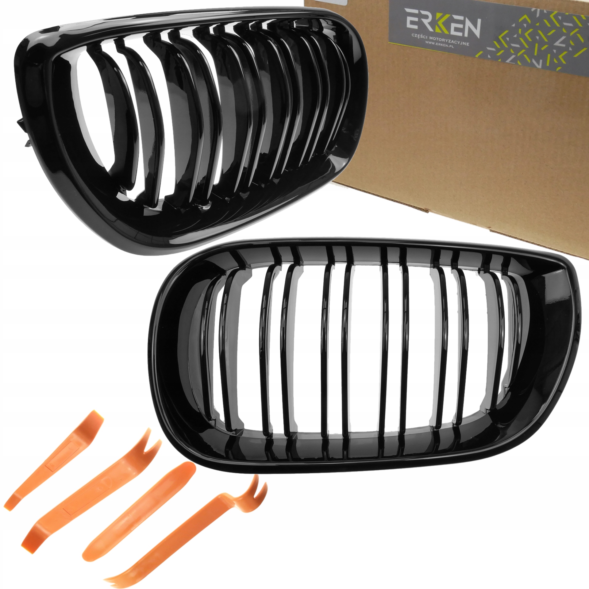 

Nerki grill Czarny podwójne żeberka Bmw 3 E46