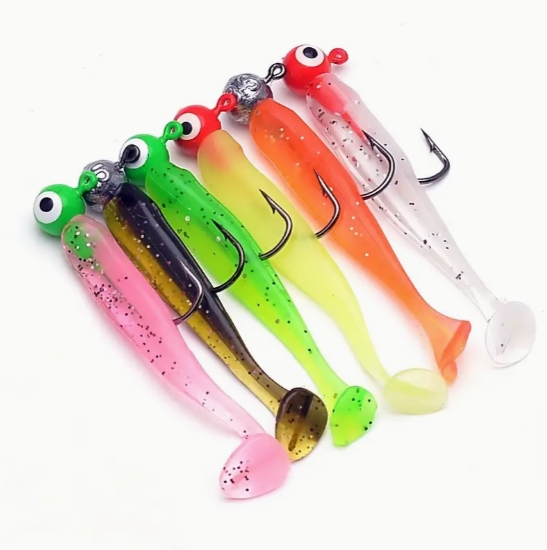 ZESTAW PRZYNĘT GUMOWYCH 40x GUMY SPINNINGOWE + PUDEŁKO + GŁÓWKI PRZYNĘTY EAN (GTIN) 9331691480569