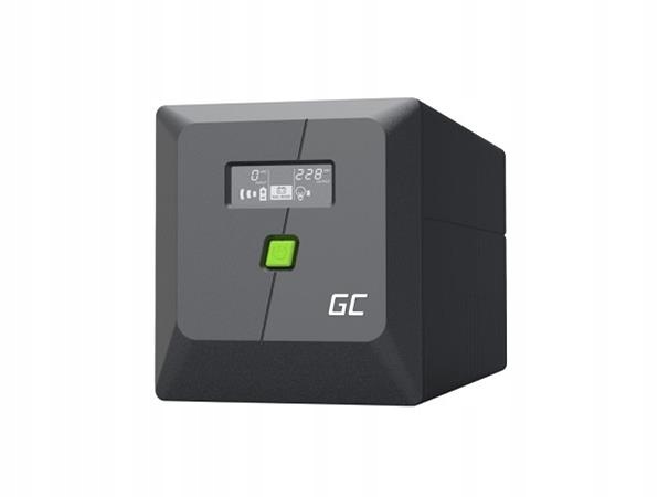 Green Cell Záložní zdroj Ups 1000VA 600W PowerProof s LCD displejem