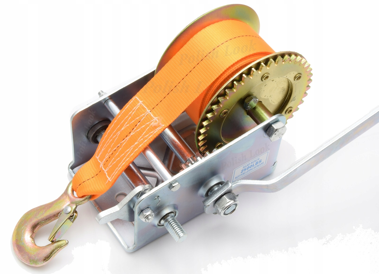 Wciągarka wyciągarka pasowa linowa ręczna korbowa 1125kg Marka PolishLook