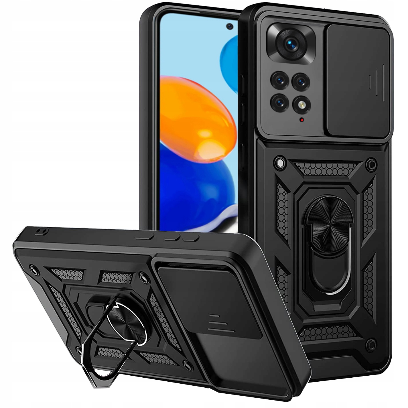 

Etui Slide do Xiaomi Redmi Note 11 Pro 5G +szkło