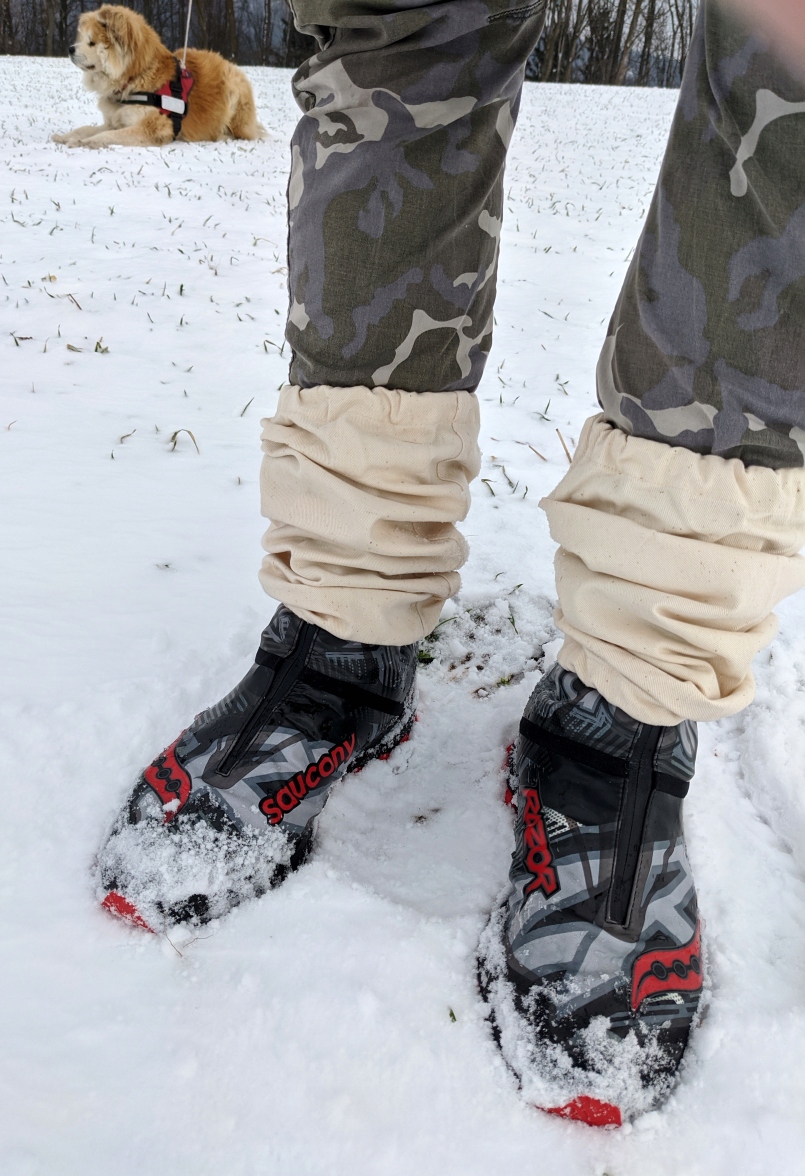 oryg. Ochraniacze STUPTUTY vintage RETRO khaki NEW Marka inna