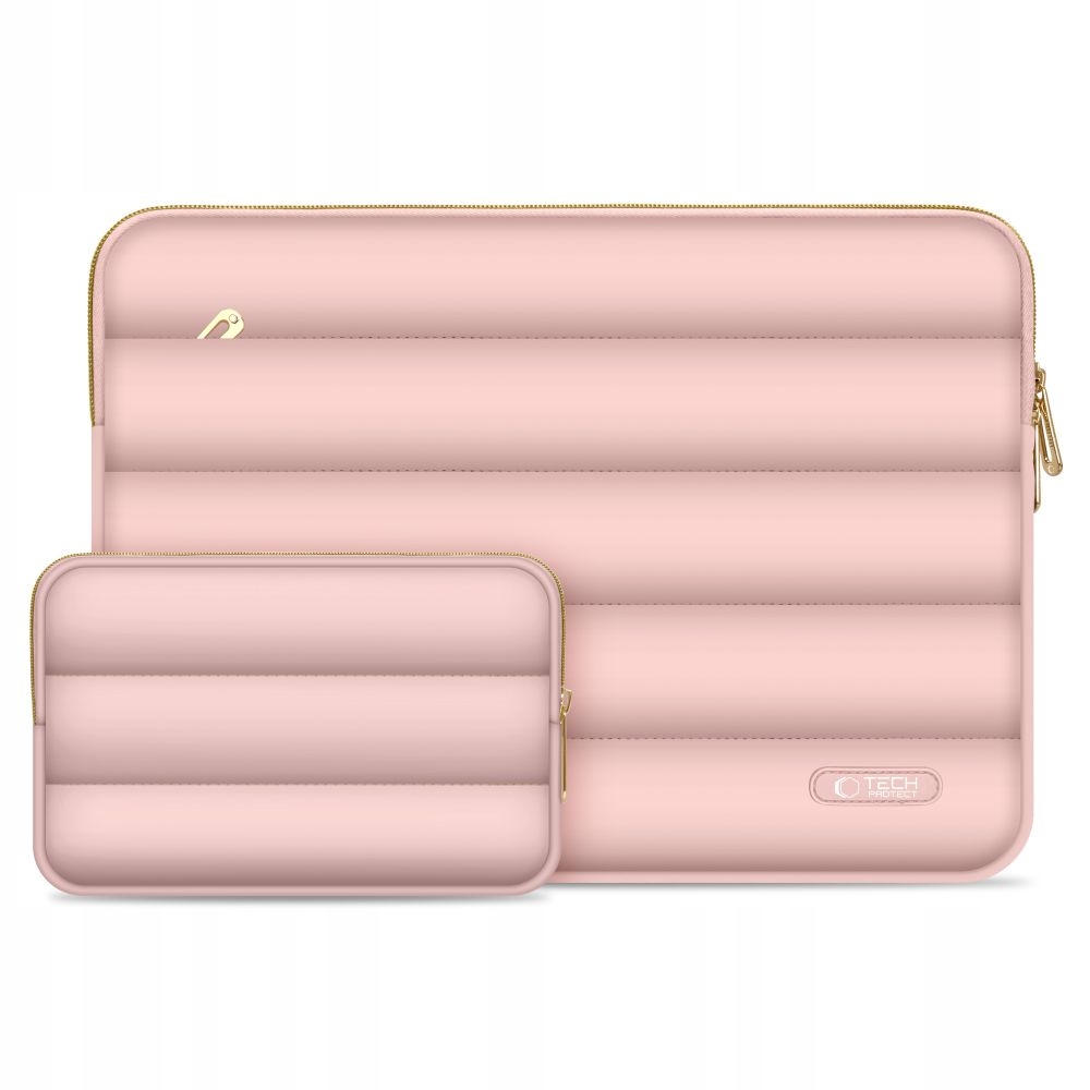 Tech-protect Puffy Notebook 13-14 Dusty Rose