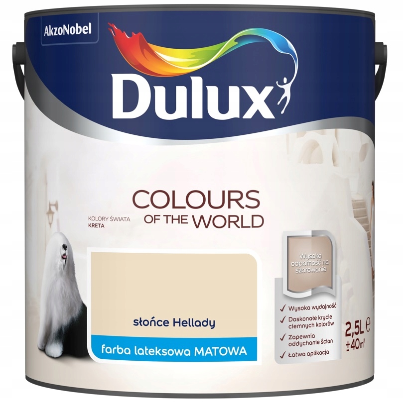 

Dulux Świata- słońce Hellady, 2.5l