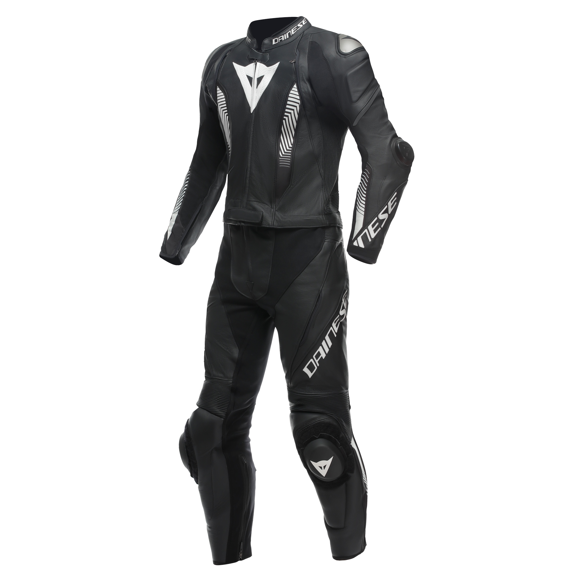 Kombinéza Dainese Laguna Seca 5 2PCS čierna/biela 110 (dlhá 54)
