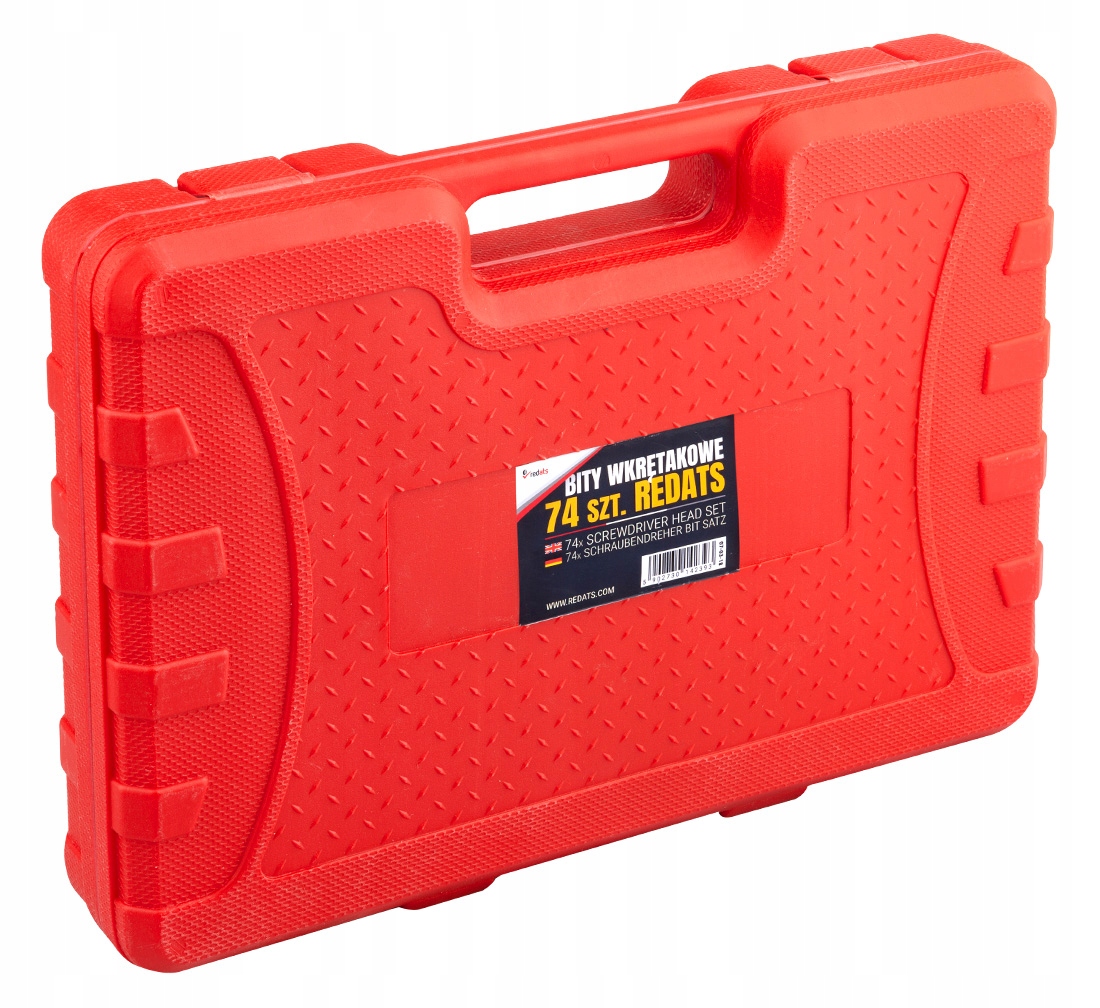 ZESTAW BITOW IMBUS TORX SPLINE RIBE 74szt REDATS Brand Redats